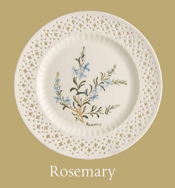 Leeds Pottery Rosemary Plate-0