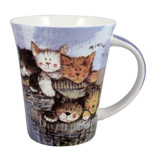 Alex Clark Cats Kittens Mug-0