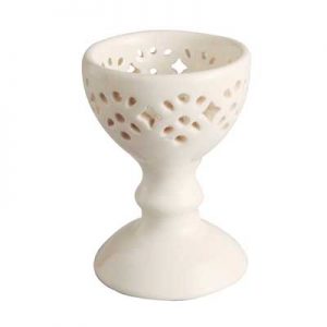 Hartley Greens Leeds Pottery Pierced Egg Cup -0