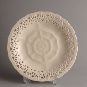 Hartley Greens Leeds Pottery Tudor Rose Yorkshire Rose Plate