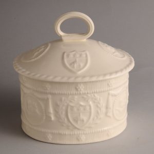 Leeds Pottery Embossed Jar