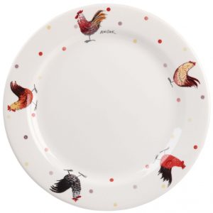 Alex Clark Rooster Dinner Plate -0