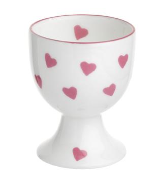 Nina Campbell Pink Heart Egg Cup -0