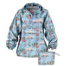 Cath Kidston London Print Cag Cagoule In A Bag-0