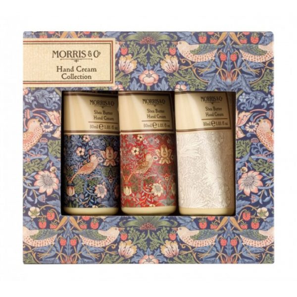 William Morris & Co Strawberry Thief Set Of 3 Hand Cream Collection 3 x 30ml -0