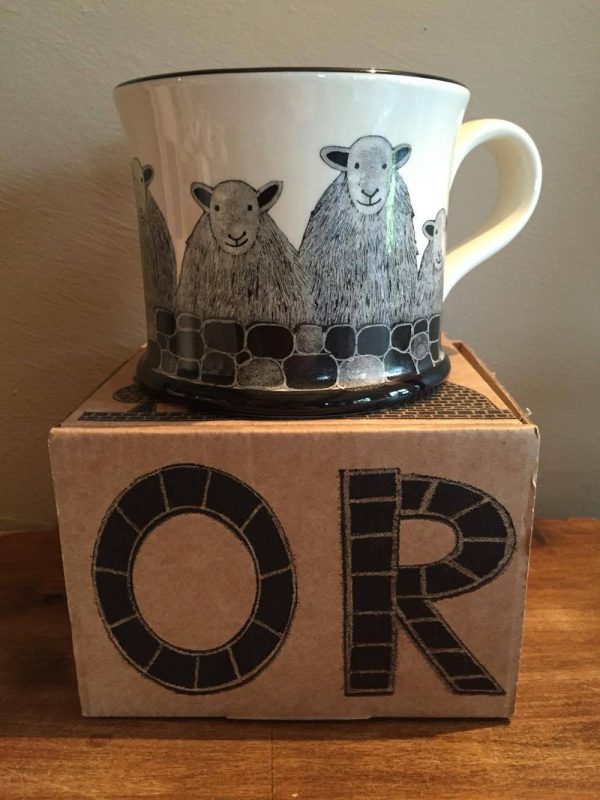 Moorland Pottery Herdwick Sheep Mug Gift Boxed-0