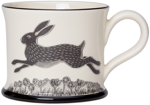 Moorland Pottery Hare Mug