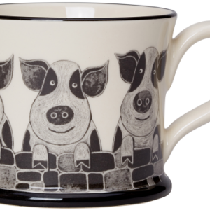 Moorland Pottery Pig Mug