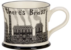 Moorland Pottery 'Where There's Muck There's Brass' Gift Boxed Mug-0