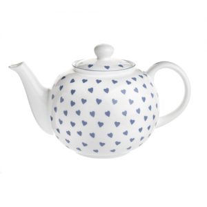 Nina Campbell Blue Hearts Teapot