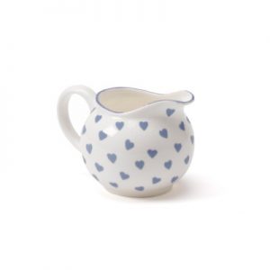 Nina Campbell Blue Hearts Cream/Milk Jug-0