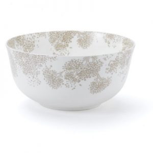 Nina Campbell Large Grey Woodsford Serving Fruit Bowl -0