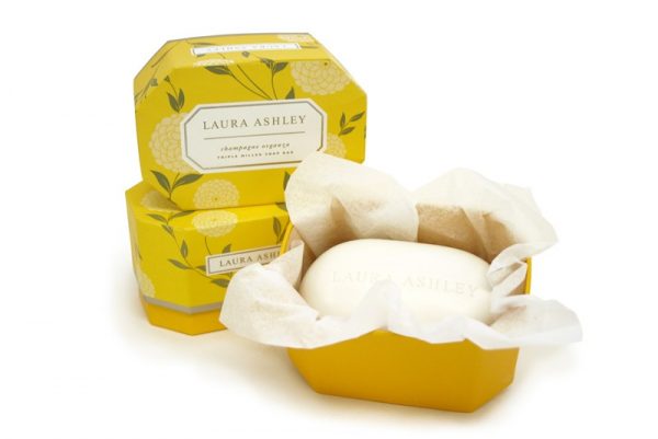 Laura Ashley Champagne Organza Soap-1290