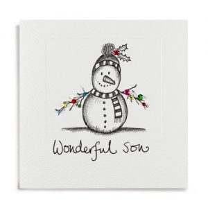 Janie Wilson Wonderful Son Christmas Card-0