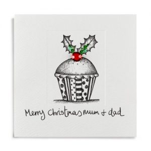 Janie Wilson Merry Christmas Mum & Dad Card-0