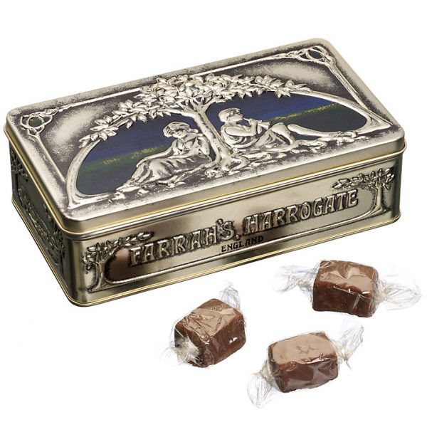 Farrah's Of Harrogate Art Nouveau Luxury Fudge in Tin-0