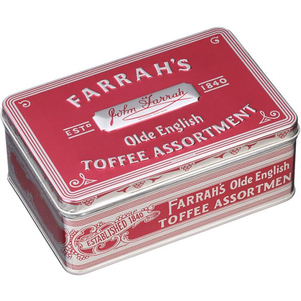 Farrah's Of Harrogate Olde English Toffee Assortment In Tin 275g-0