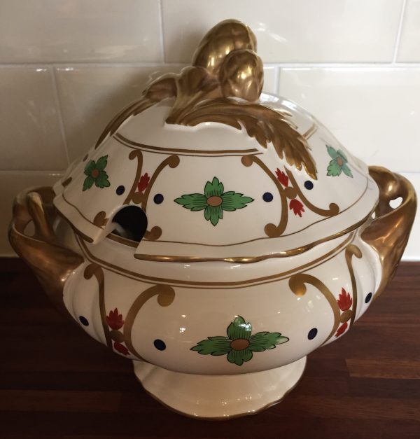 William Yeoward Giralda Covered Soup Tureen - Made By Leeds Pottery-0