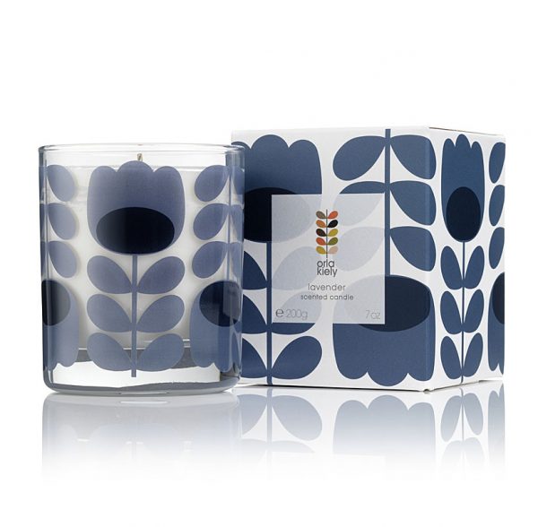 Orla Kiely Lavender Scented Candle-0