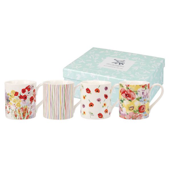 Collier Campbell Painted Garden Mugs Boxed Set-0