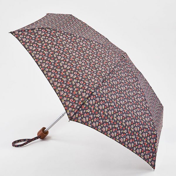 Cath Kidston Tiny Rose Charcoal Umbrella-0