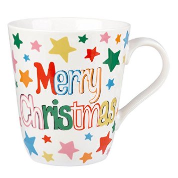 Cath Kidston Merry Christmas White Stars Stanley Mug-0