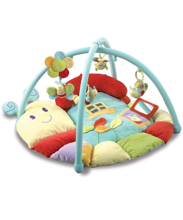 Little Bird Told Me Softly Snail Multi-Activity Baby Playmat and Gym-0