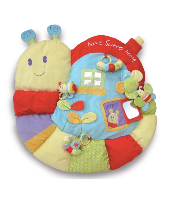 Little Bird Told Me Softly Snail Multi-Activity Baby Playmat and Gym-1798