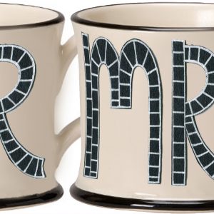 Moorland Pottery Mr & Mrs Mugs-0