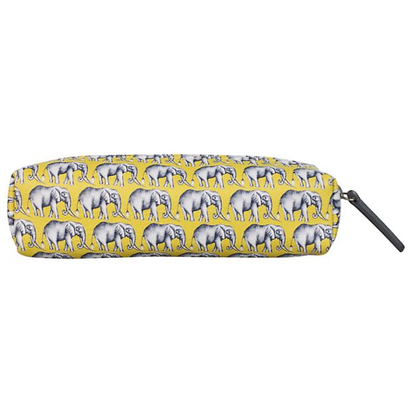 Harlequin Savanna Elephants Pencil Case-0