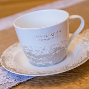Harlequin Eglomise Tea Cup & Saucer Gift Boxed-0