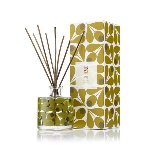 Orla Kiely Fig Tree Scented Reed Diffuser, 200ml-0