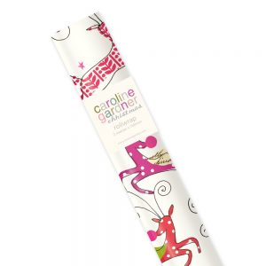 Caroline Gardner Reindeer Christmas Roll Gift Wrap-0