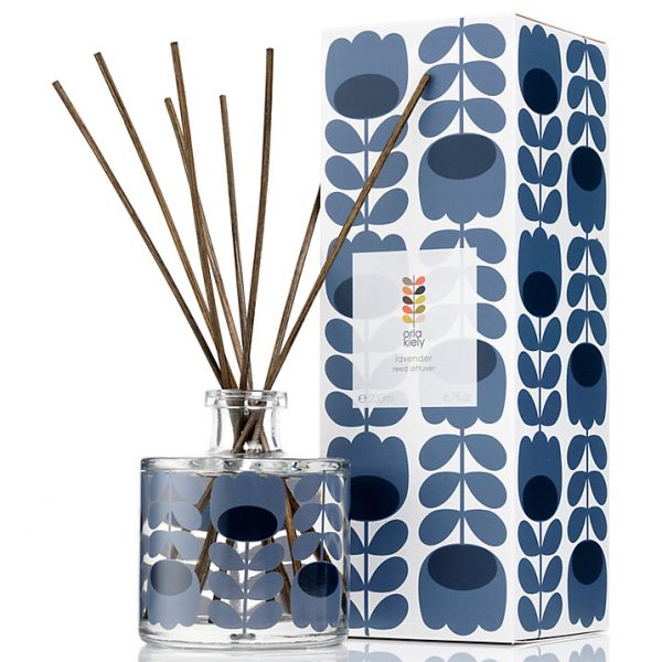 Orla Kiely Lavender Scented Reed Diffuser, 200ml-0