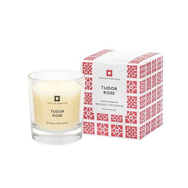 Woods of Windsor English Heritage Tudor Rose Fragranced Candle-0