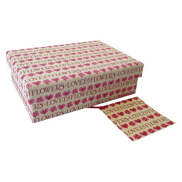 Emma Bridgewater Love & Flowers Small Gift Box-2237