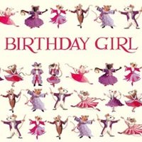 Emma Bridgewater Dancing Mice Birthday Girl Card-0