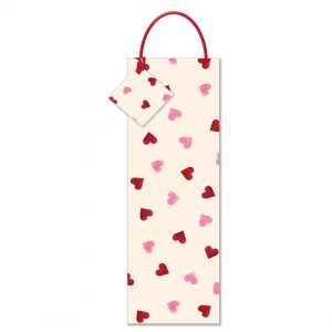 Emma Bridgewater Pink Hearts Bottle Gift Bag-0