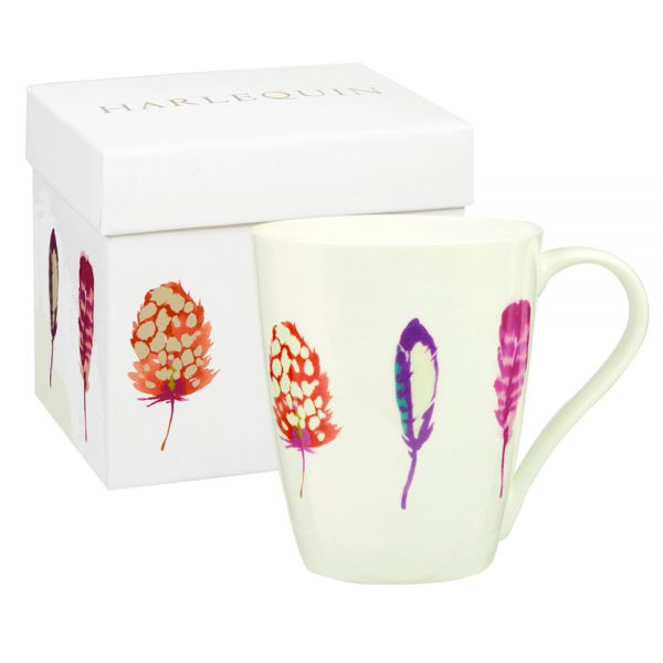 Harlequin Limosa Papaya Gift Boxed Mug-0