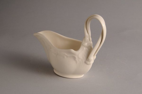 Hartley Greens Leeds Pottery Small Sauce Boat Jug-0