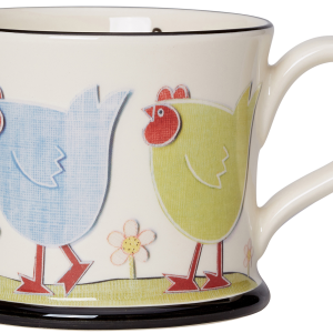 moorland chicken run mug