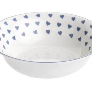 Nina Campbell Blue Heart Oatmeal Bowl-0