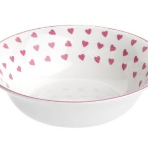 Nina Campbell Pink Heart Oatmeal Bowl-0