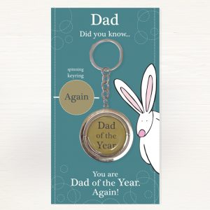 Rufus Rabbit Dad Keyring -0