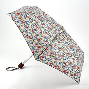 Cath Kidston Painted Tulips Blue Handbag Umbrella-0