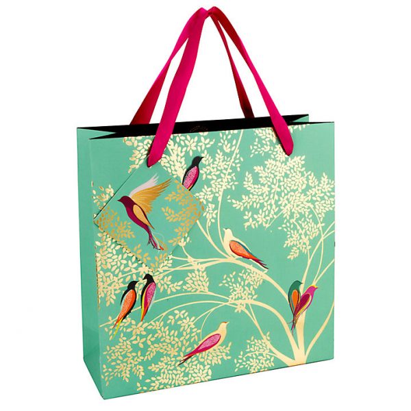 Sara Miller Birds Medium Gift Bag-0