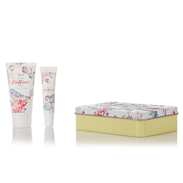 Cath Kidston Blossom Birds Mandarin Blossom Hand & Lip Set in Tin-0