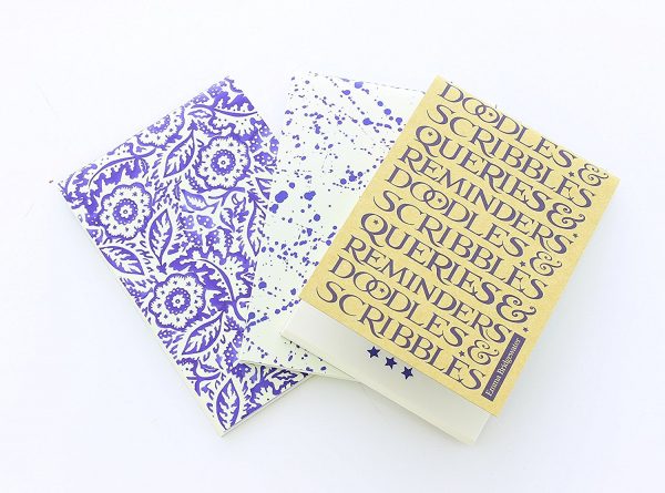 Emma Bridgewater Blue Skies Set Of 3 Notebooks-0