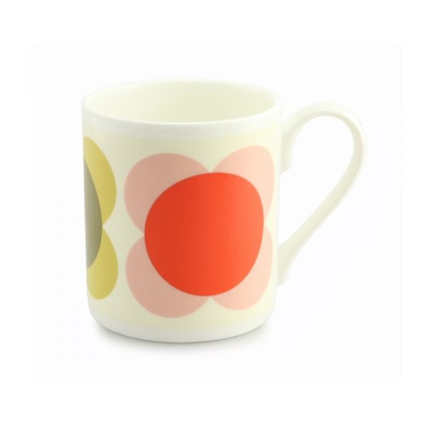 Orla Kiely Multi Circle Flower Quite Big Mug-0