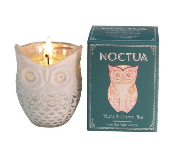 Noctua Owl Candle Yuzu & Green Tea-0